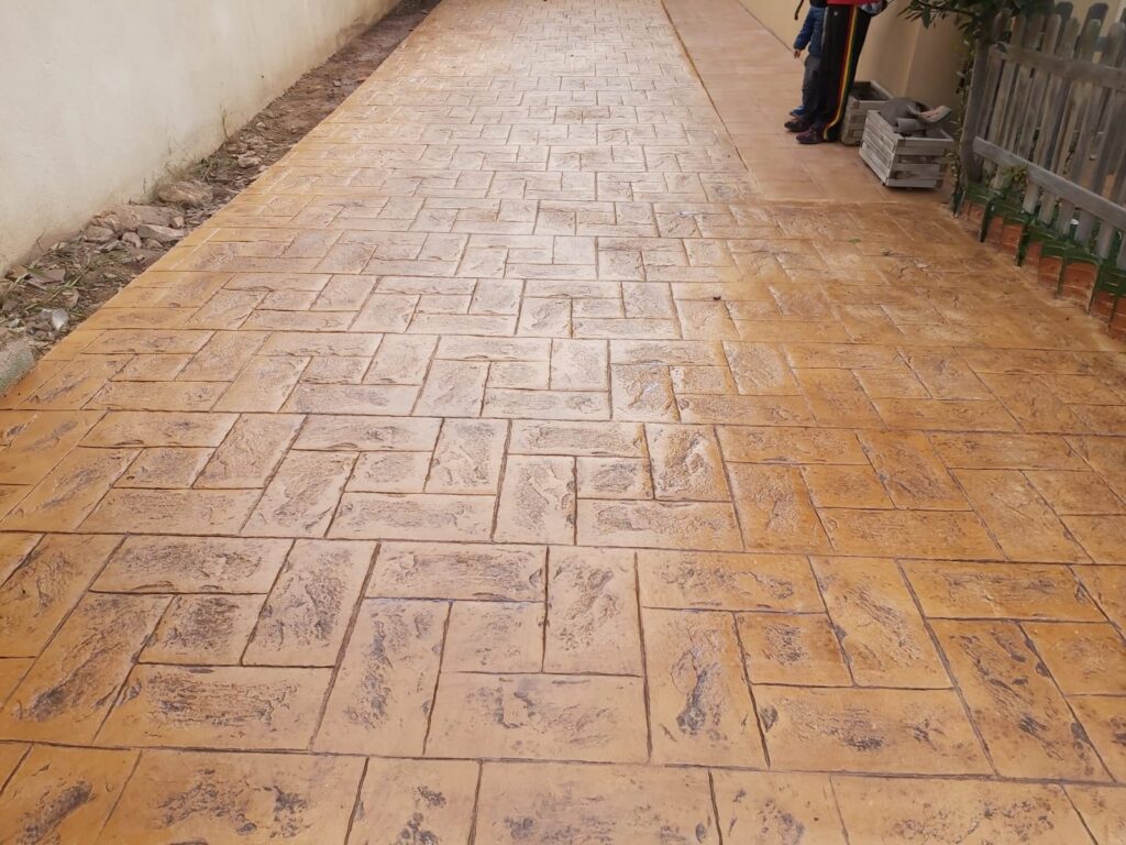 Beton amprentat Romania