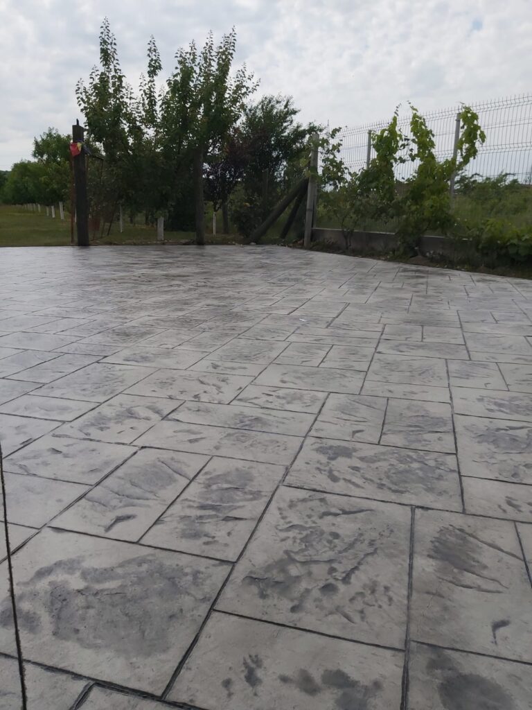 Beton amprentat Pitesti