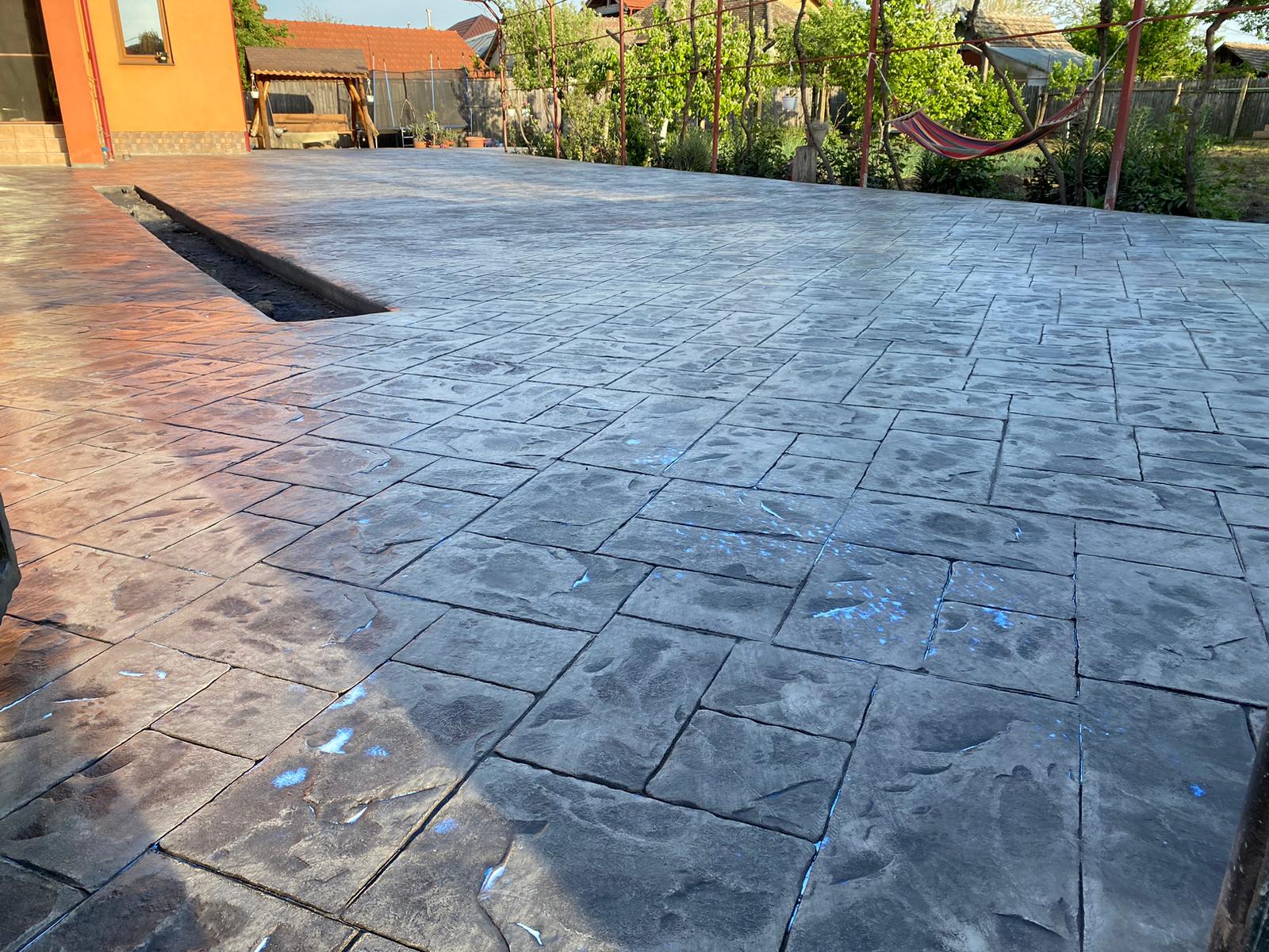 Beton amprentat oltenia